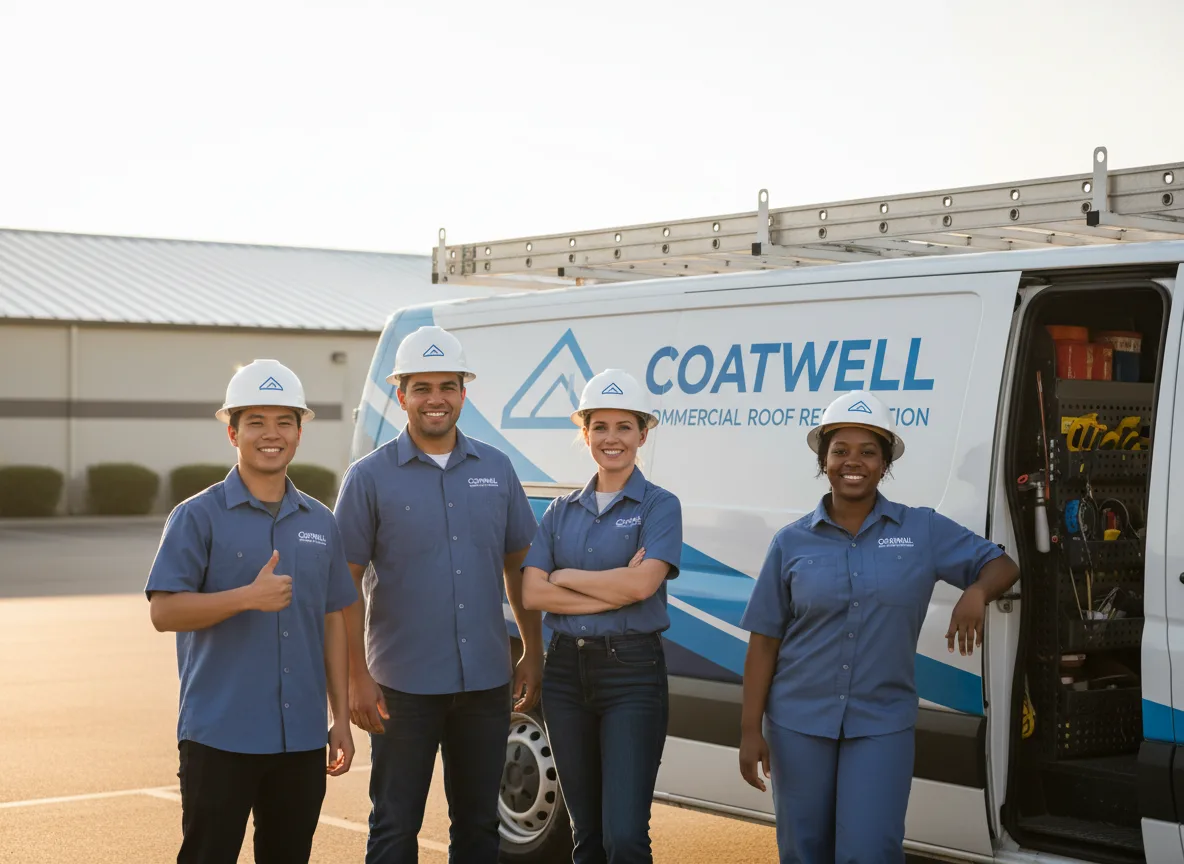 Commercial roof coating company in Hixton, WI